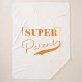 Super Parent Sherpa Deken (Voorkant)