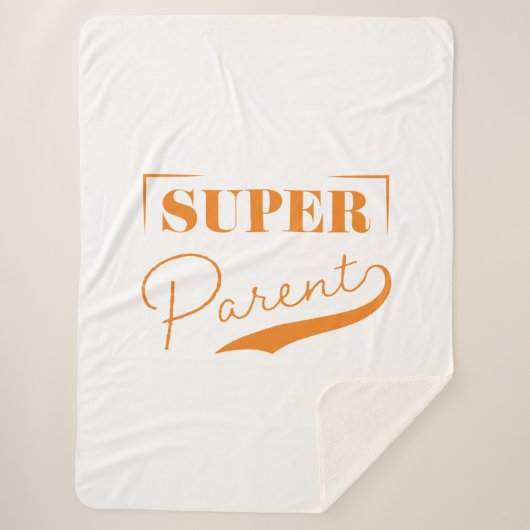 Super Parent Sherpa Deken (Voorkant)