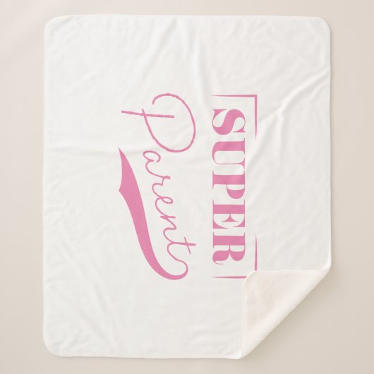 Super Parent Sherpa Deken (Voorkant)