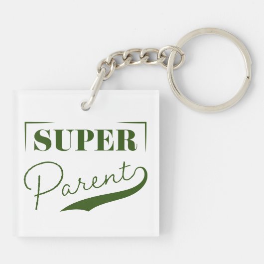 Super Parent Sleutelhanger (Achterkant)