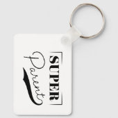 Super Parent Sleutelhanger (Achterkant)