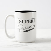 Super Parent Tweekleurige Koffiemok (Links)