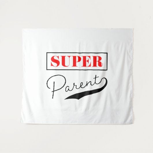 Super Parent Wandkleed (Voorkant (horizontaal))
