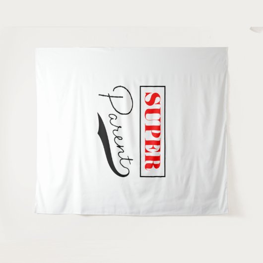 Super Parent Wandkleed (Voorkant (horizontaal))