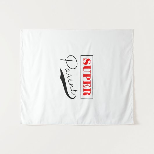 Super Parent Wandkleed (Voorkant (horizontaal))