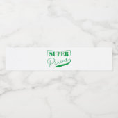 Super Parent Waterfles Etiket (Enkel label)