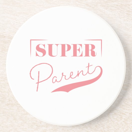 Super Parent Zandsteen Onderzetter (Voorkant)