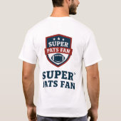 Super Pats Fan T-shirt (Achterkant)