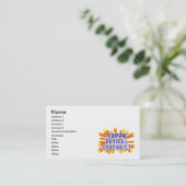 Super Payroll Specialist Visitekaartje (Staand voorkant)