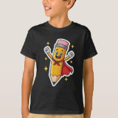 Super Pencil: de held van de creativiteit! T-shirt (Voorkant)