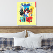 Super-Pets & Justice League - Activate! Canvas Afdruk (Insitu (Slaapkamer))