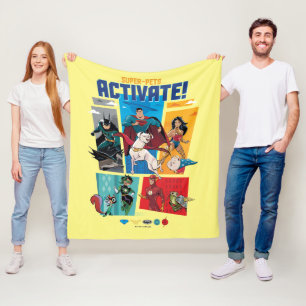 Super-Pets & Justice League - Activate! Fleece Deken