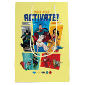 Super-Pets & Justice League - Activate! Medium Cadeauzakje (Achterkant)