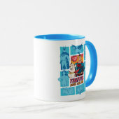 Super Pets & Justice League - Draai je vingers aan Mok (Voorkant rechts)