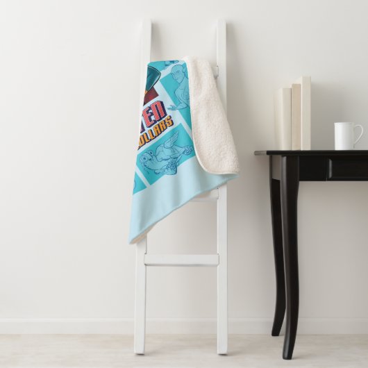 Super Pets & Justice League - Draai je vingers aan Sherpa Deken (In situ)