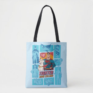 Super Pets & Justice League - Draai je vingers aan Tote Bag