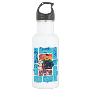 Super Pets & Justice League - Draai je vingers aan Waterfles