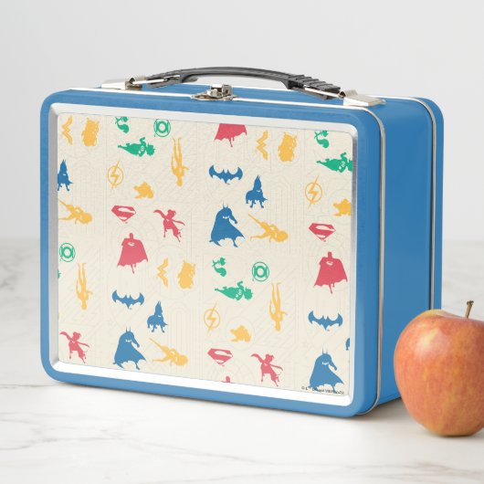 Super Pets & Justice League Silhouette Pattern (In situ)