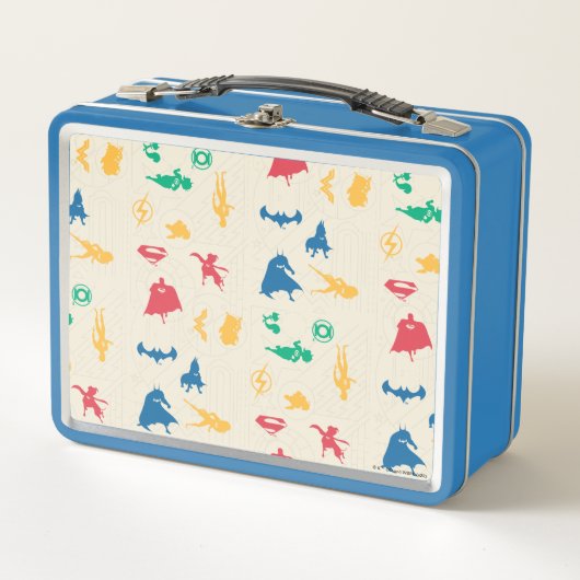 Super Pets & Justice League Silhouette Pattern (Voorkant)