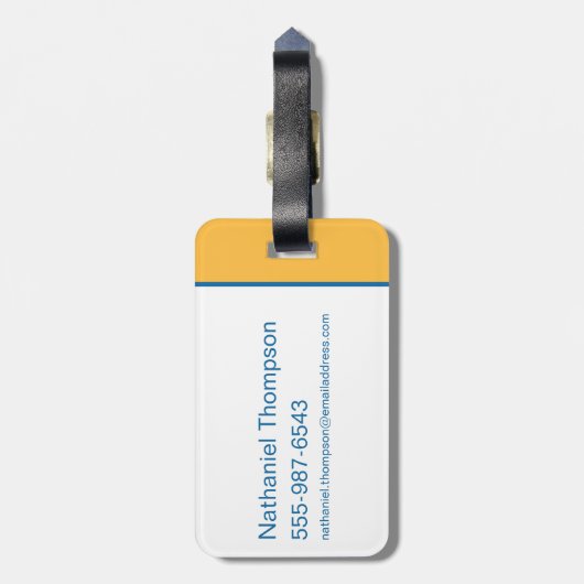 Super Pets & Justice League Silhouette Pattern Bagagelabel (Achterkant verticaal)