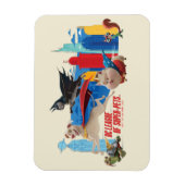 Super-Pets patrouillerende metropolis Magneet (Verticaal)