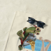 Super-Pets patrouillerende metropolis Strandlaken (In situ)