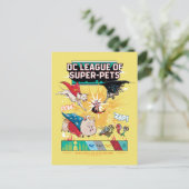 Super-Pets: We zijn een pak, we steken samen! Briefkaart (Staand voorkant)