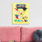 Super-Pets: We zijn een pak, we steken samen! Canvas Afdruk (Insitu (Woonkamer))