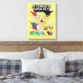 Super-Pets: We zijn een pak, we steken samen! Canvas Afdruk (Insitu (Slaapkamer))