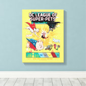 Super-Pets: We zijn een pak, we steken samen! Canvas Afdruk (Insitu (Houten vloer))