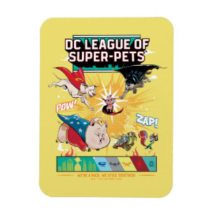 Super-Pets: We zijn een pak, we steken samen! Magneet