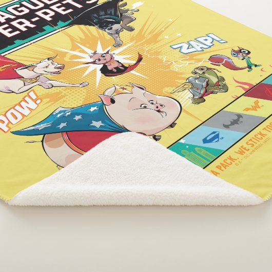 Super-Pets: We zijn een pak, we steken samen! Sherpa Deken (3/4)