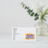 Super Pharmacist Visitekaartje (Staand voorkant)