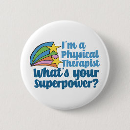 Super Physical Therapist Cute PT Ronde Button 5,7 Cm