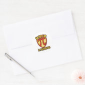 Super PI Ronde Sticker (Envelop)