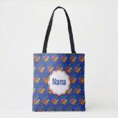 Super Pickleman Grappig Donkerblauw Gepersonalisee Tote Bag (Voorkant)