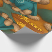 🐾 Super Pinis en Acción – Papel de Regalo Cadeaupapier (Hoek)