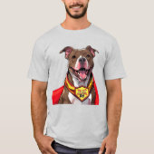 Super Pit Bully Bull Dog Unisex T Shirt (Voorkant)