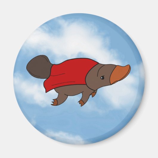 Super Platypus Magneet (Voorkant)