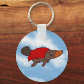 Super Platypus Sleutelhanger (Voorkant)