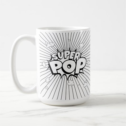 SUPER POP! Do It Yourself! Comic Book Pop Art Fun  Koffiemok (Links)