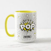 SUPER POP! Fun Superhero Personalized Pun Mok (Links)