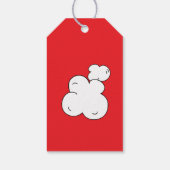 SUPER POP! Funny Corny | Blanco Cadeaulabel (Achterkant)