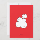 Super Pop! Grappig, Corny, Popcorn Pun | Blank pap Feestdagenkaart (Achterkant)