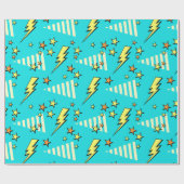 Super Pop Kunst Cadeaupapier (Vlak)