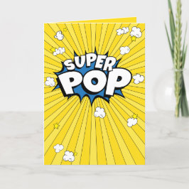 SUPER POP! Tint geel, leuk, leeg Feestdagen Kaart