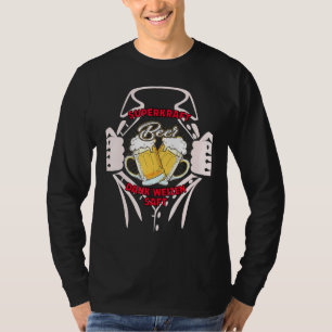 Super Power-Bedankt voor de superheld Wheat Juice, T-shirt