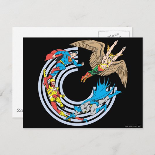 Super Power™-Collectie 7 Briefkaart (Voorkant / Achterkant)