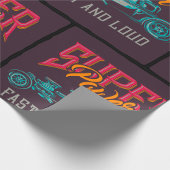 Super Power Hot Rod Cadeaupapier