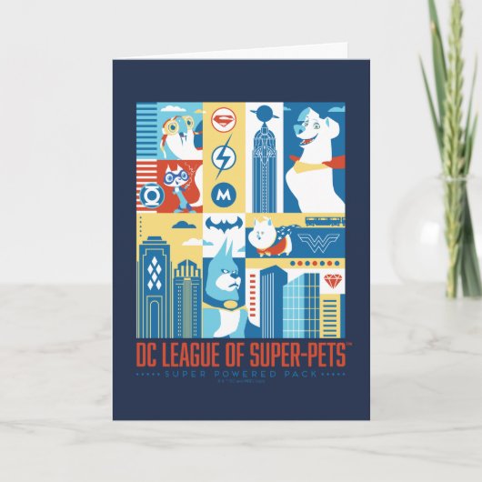 Super Powered Pack Art Deco Metropolis Kaart (Voorkant)